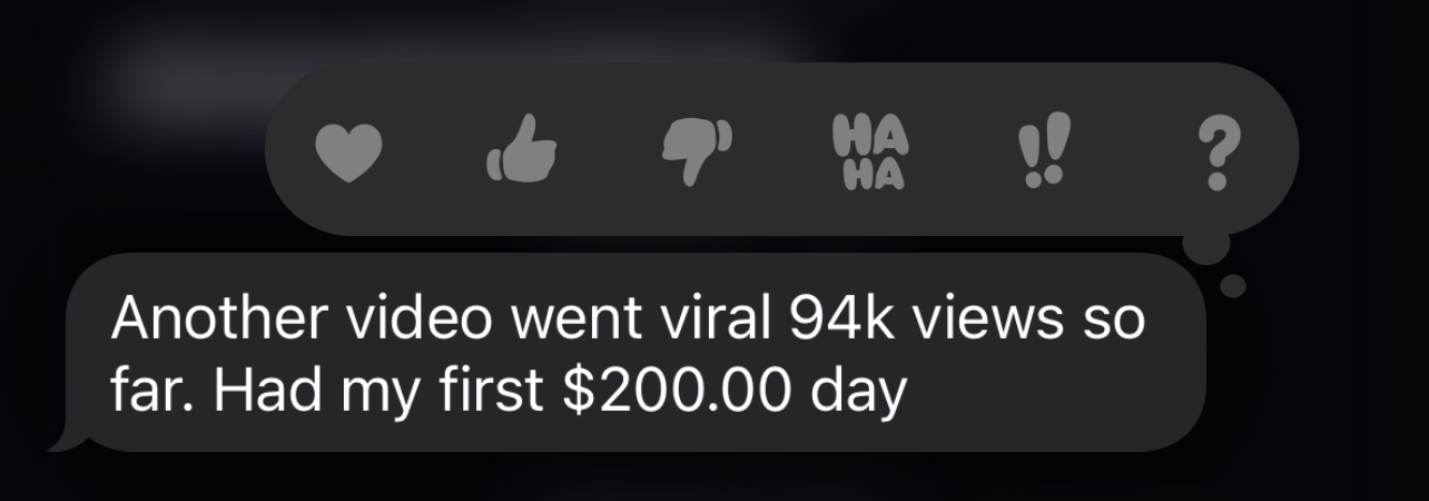 First $200 day · 94K views